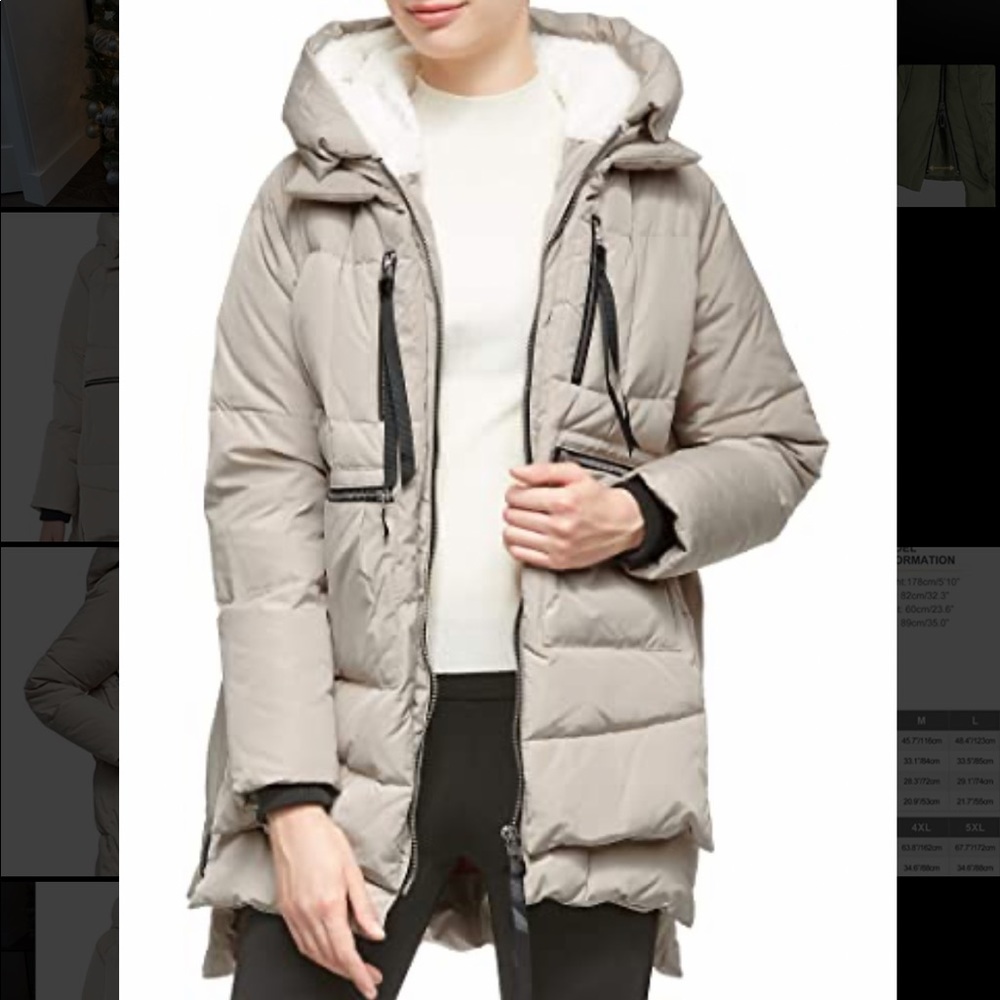 ❌❌SOLD❌❌Goose down winter jacket - Picture 3 of 8